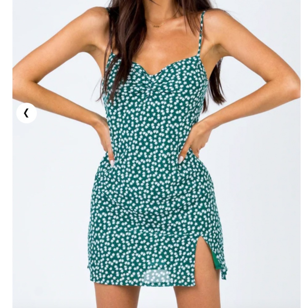 Green Mini Dress